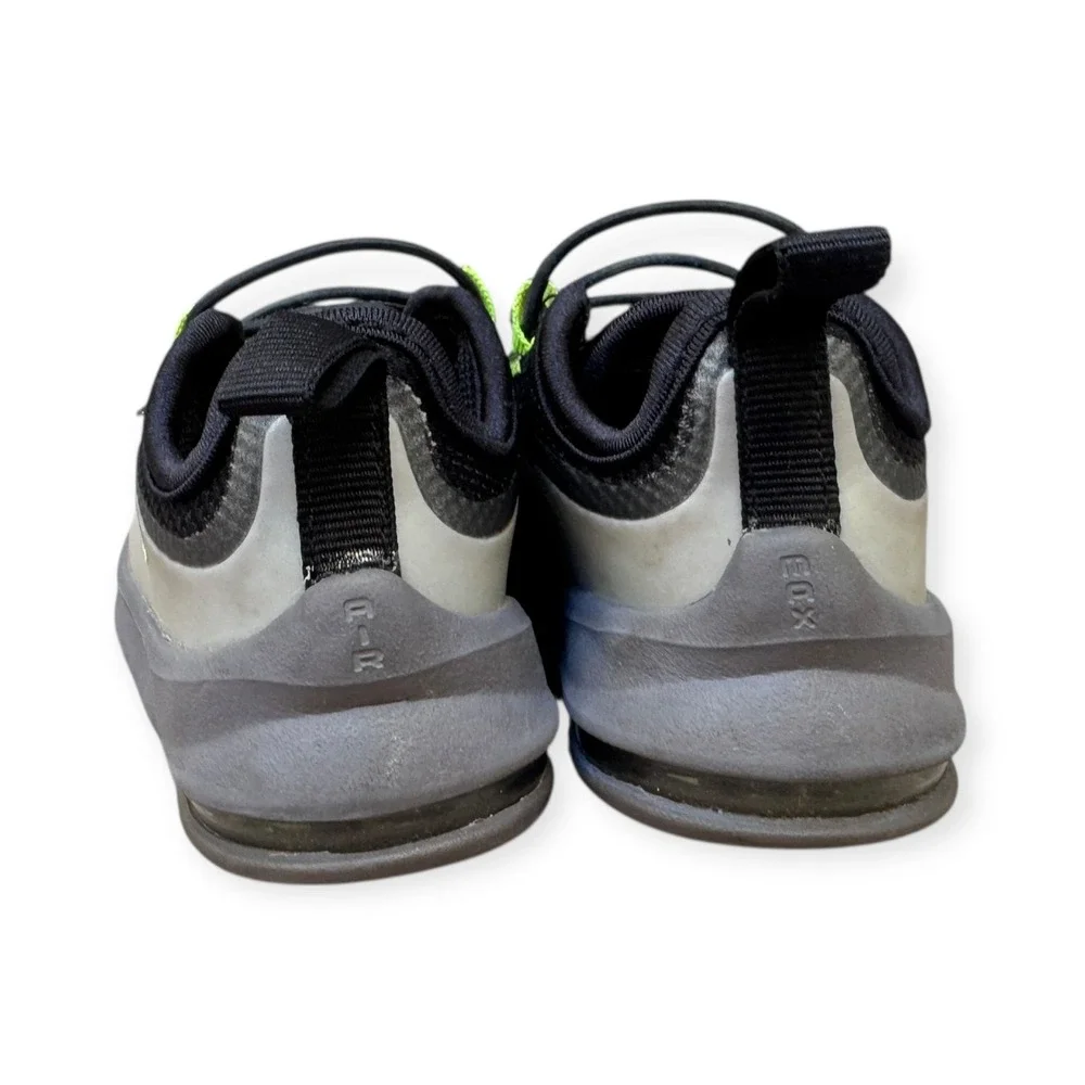 Nike Air Max Toddler‎ Shoes 6C Black Neon Yellow Athletic Sneakers AH5224-012